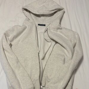 Brandy Melville Gray Hoodie Sweater